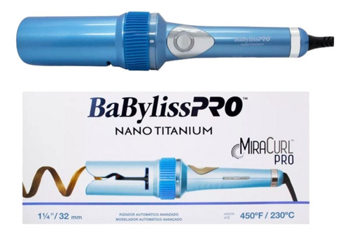Babyliss Pro Miracurl Nano Titanium Rizador Buclera 32mm
