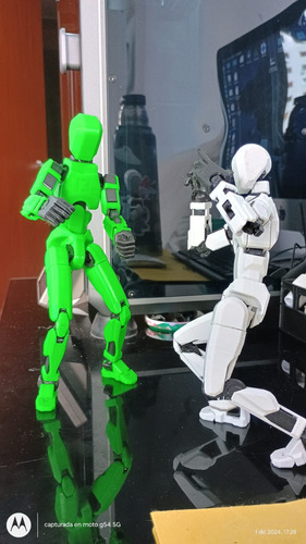 Maniquí Muñeco Articulado Impreso 3d Altura 21 Cm (dummy 13)
