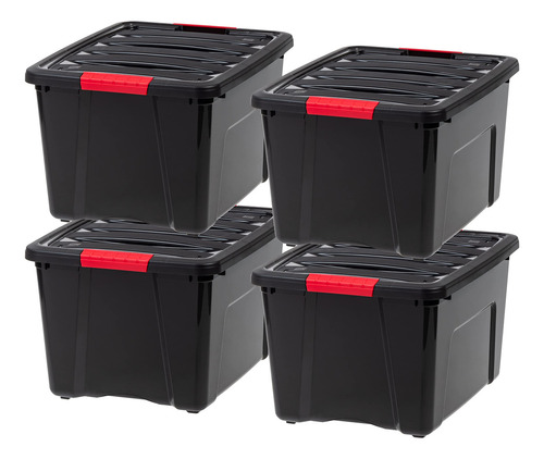 Contenedor Organizador Plastico 40 Cuartos Tapa Duradera Api