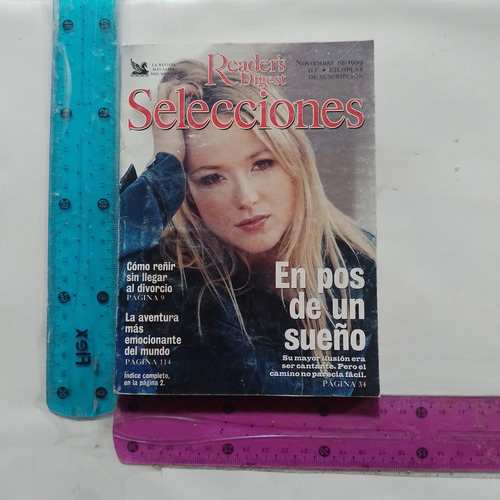 Revista Selecciones Noviembre 1999 En Pos De Un Sueño (Usado)