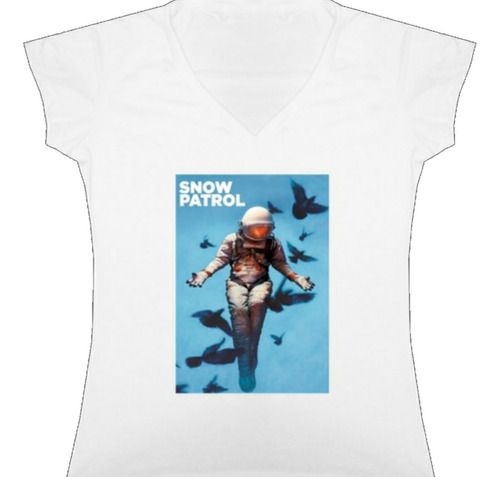 Blusa Camiseta Dama Snow Patrol Rock Bca Tienda Urbanoz