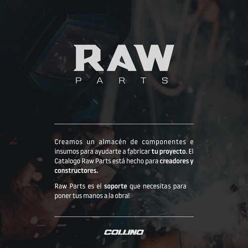 Imagen 6 de 7 de Columna De Direccion Para Extractor Volante 80mm Raw Parts