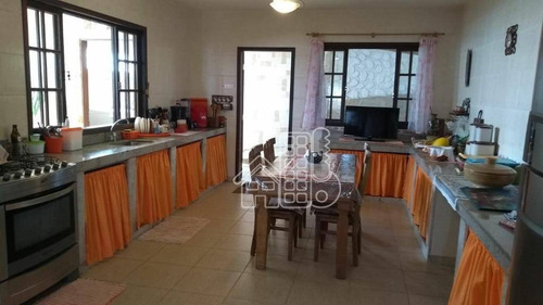 Casa Com 5 Dormitórios À Venda, 574 M² Por R$ 980.000,00 - Jardim Atlântico Leste (itaipuaçu) - Maricá/rj - Ca1746