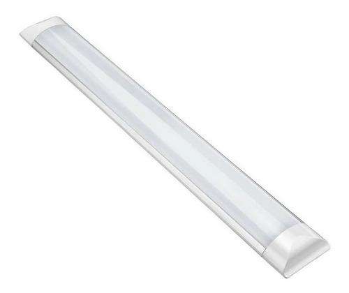 Imagen 1 de 3 de Listón Sica Tubo Luz Led Slim 18w - Fría Blanco Neutro 60cm