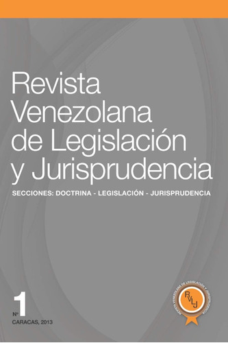 Libro: Revista Venezolana De Legislación Y Jurisprudencia N°