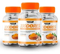 Comprar 3 Potes De 100 Dores - Alivie Suas Dores - 180 Cápsulas