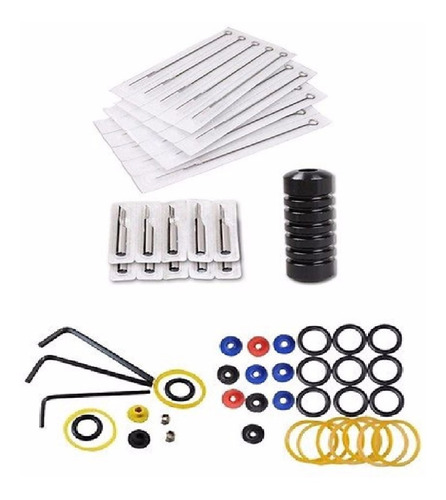 Imagen 3 de 4 de Kit Tatuaje, Tattoo 2 Maquinas,20 Tintas, 12 Cuotas