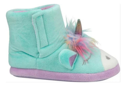 Pantufla Vivis Shoes Corn Bota Para Niña Unicornio