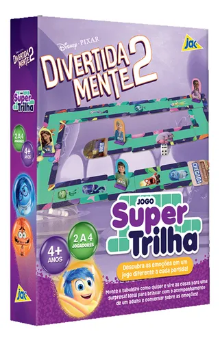 Jogo Divertidamente 2 Super Trilha Brinquedo Tabuleiro Mesa