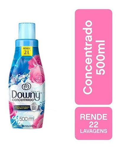 Imagem 2 de 2 de Amaciante De Roupa Downy Brisa De Verão Concentrado 500ml