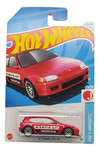 Hot Wheels 92 Honda Civic Eg Htc43 2024d