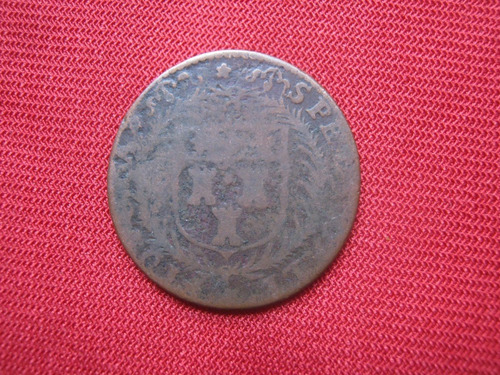 Ficha Token Villa De Tours Francia 1598 En Cobre 