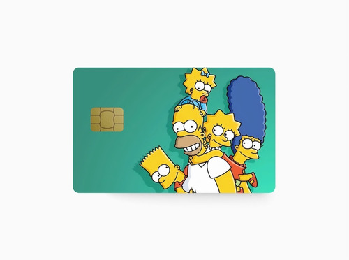 Los Simpsons, Skin Para Tarjetas Bancarias