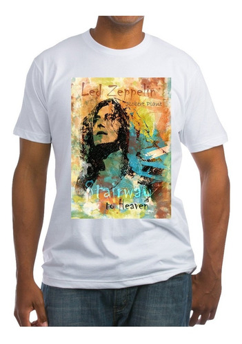 Playera Led Zeppelin Diseño 16 Grupos Musicales Beloma