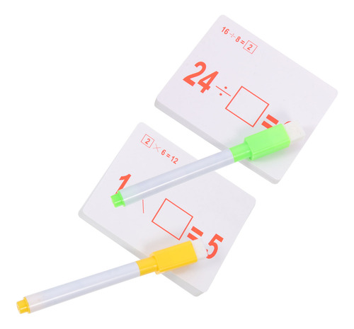 2 Juegos De Tarjetas Didácticas De Matemáticas, Tarjetas Did