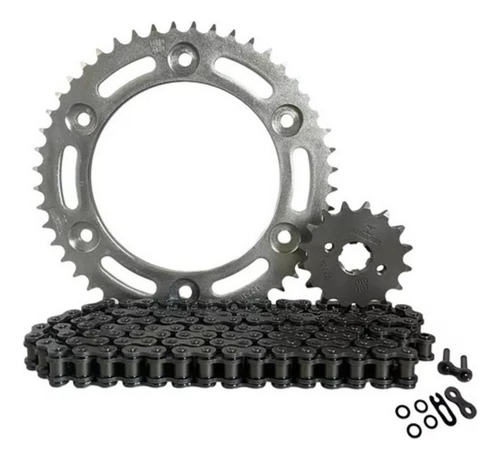 Kit Transmissao Tracao Relacao Bros 160 2015 2023 C2 Motul