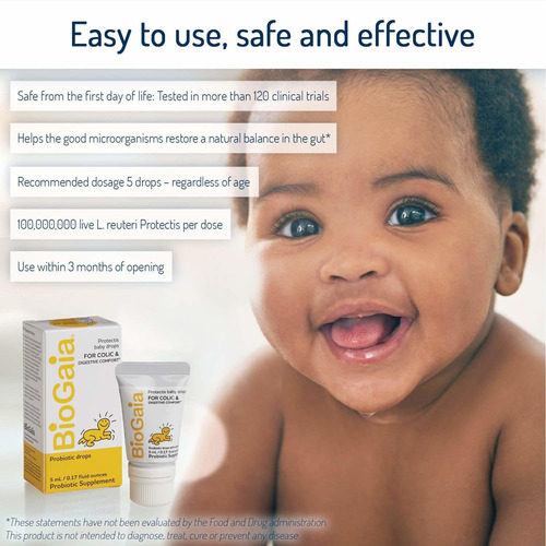 Biogaia Protectis Probióticos Gotas Para Bebés, Niños, Recié