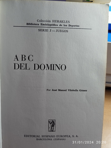 Abc Del Domino (Usado)