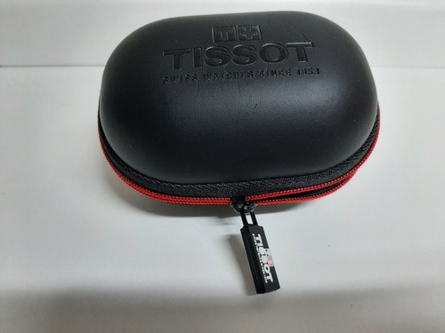 Relógio Tissot Touch Em Titânio + 1 Pulseira Tática E Estojo