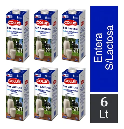 COLUN LECHE DESCREMADA SIN LACTOSA 1 LITRO - Mercado Sur Chile