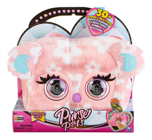 Purse Pets Bolso Interactivo Bamboo Boo Koala Spin Master