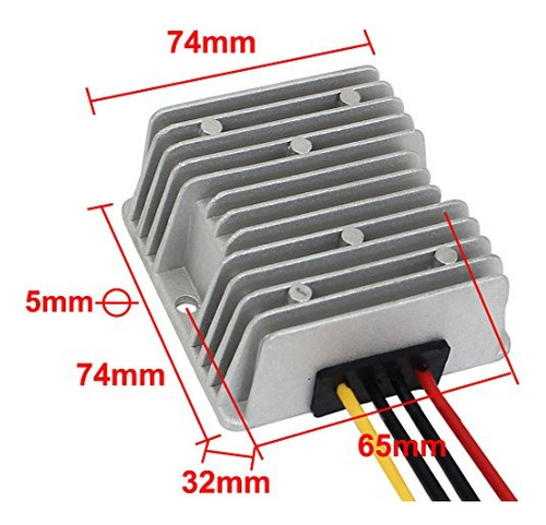 Convertidor De Voltaje Regulador Dc 48v A 12v 20a 240w