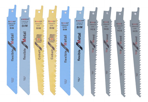 10pcs Recíproco Cuchillas De Sierra Con Alto Contenido De