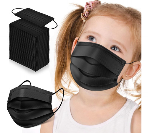 Mascarillas Desechables Para Niños, 100 Mascarillas Desechab