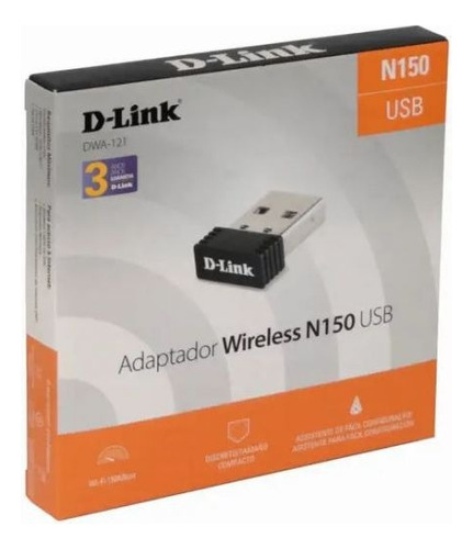 Mini Adaptador Wifi D-link Puerto Usb Para Red Inalámbrica