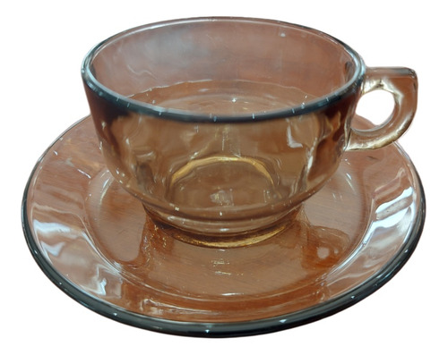 Tazas De Café Vintage De Vidrio Fume