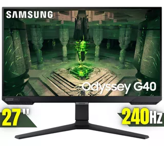 Monitor Gamer Samsung Odyssey G4 27 Pol, Full Hd, Freesync