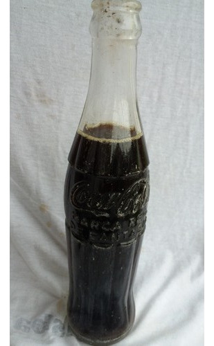 Garrafa Antiga Coca-cola - Alto Relevo Déc 50 - 290 Ml - X34 (Usado)
