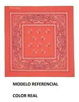 Comprar Pack 50 Pañoletas Bandanas 53 X 53 Cm Moto Diseño A Elección