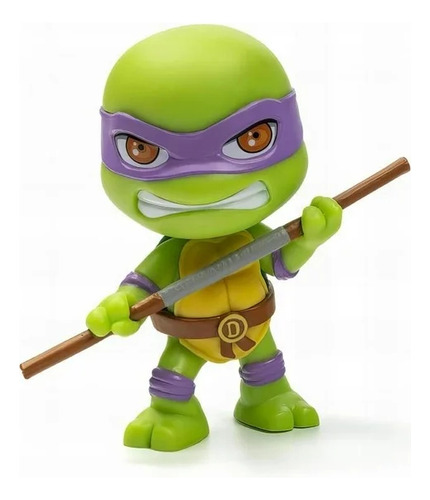 Set De 4 Tortugas Ninja Donatello, Leonardo, Rafael Y Miguel