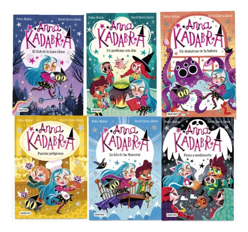 Anna Kadabra Colección 6 Tomos ( Nuevos Y Originales)