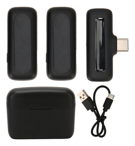 Micrófono Lavalier Inalámbrico Solapa 1 Para 2 Mini Noise