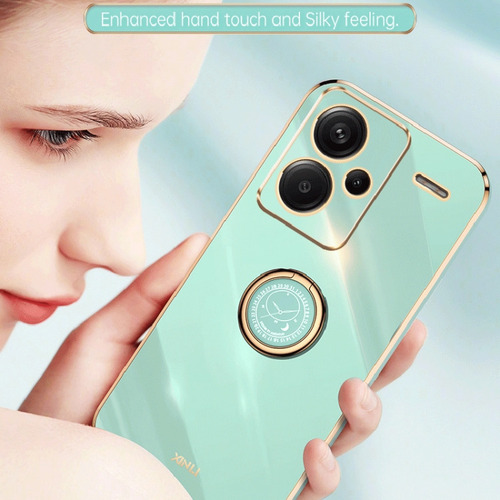 Funda De Teléfono Tpu Con Anillo Para Xiaomi Redmi Note 13 4