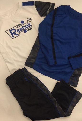 Conjunto Deportivo Reebok  P/ Varon Importado Talle 24 Meses