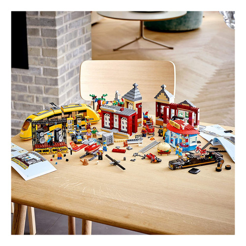 Lego City Main Square 60271, Juguete De Construcción Genial