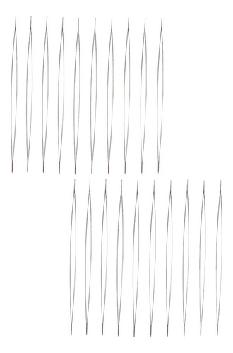 Agujas De Sutura Big Eye Needles, 20 Unidades