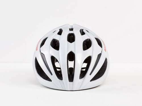 Casco de ciclismo Starvos Bontrager, color blanco/rojo, talla M
