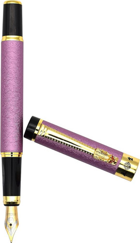 Pluma Estilográfica Gullor Estilo Retro Art Dragon Clip Con