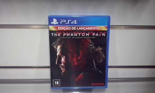 Metal Gear Solid V The Phantom Pain Ps4 Usado