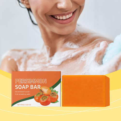 Sabonete Em Barra De Caqui L Para Controle De Odor Corporal,