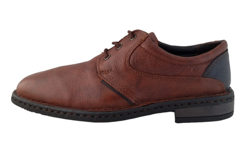 Zapatos Hombre Vestir Cómodos Lobo Solo 7932 Piel Café