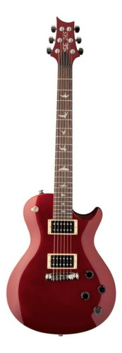 Guitarra eléctrica PRS Guitars SE 245 de arce/caoba metallic red flameado con diapasón de palo de rosa