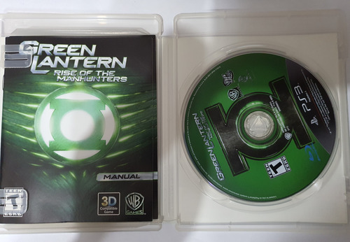 Green Latern -rise Manhunters- Ps3- Sin Uso- Físico-original (Usado)