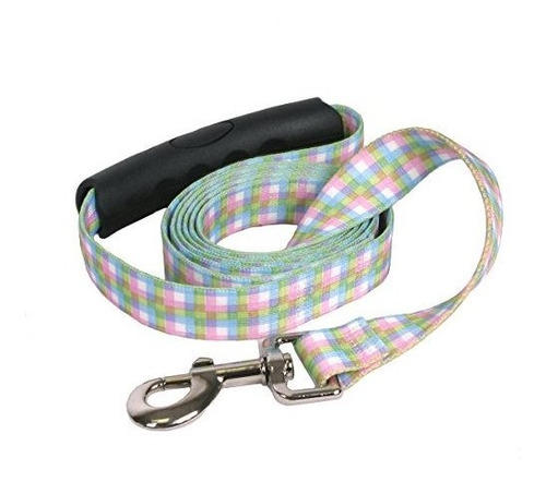 Yellow Dog Design Southern Dawg Gingham - Correa Para Perro 