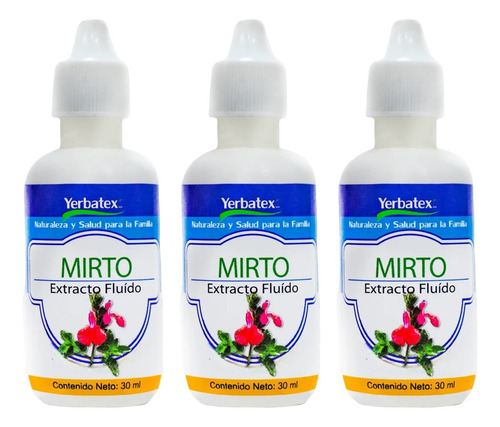 3 Té De Mirto En Gotas 30ml