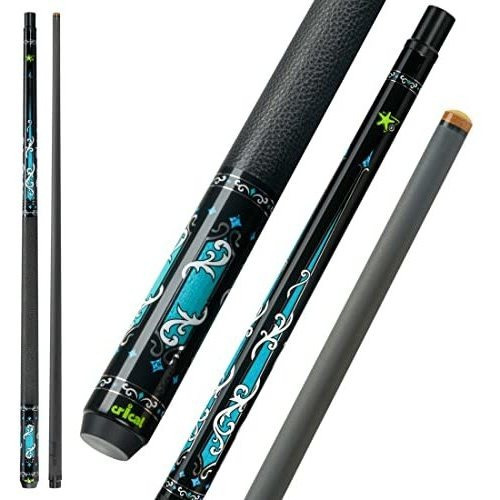 Crical Carbon Fiber Pool Cue Stick 12.5mm Uni-loc 3/8x8 Radi